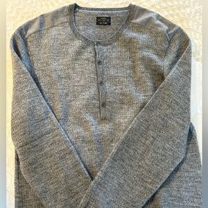 All Saints mens gray sweater. Size XL